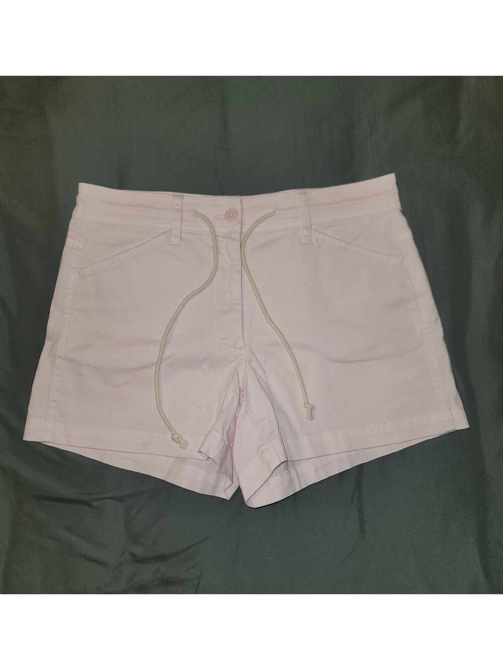 J.Crew Pink Stretch Cotton Drawstring Chino Shorts size 6 NWT $89